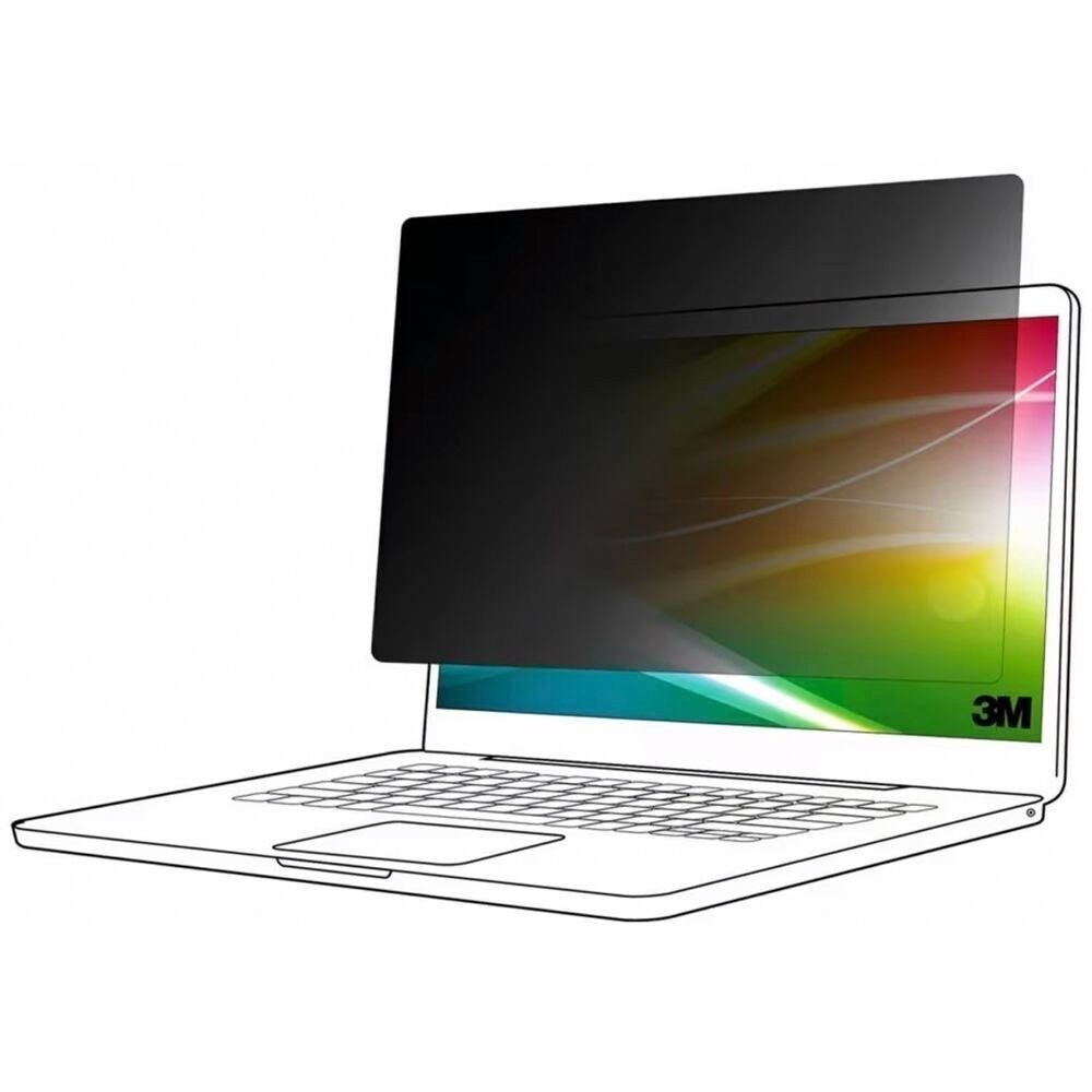 3M Privacy Filter 13.4" Dell Laptop BPNDE001 Bright Screen Anti-Glare Black